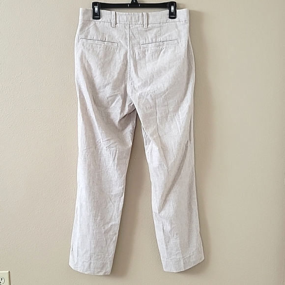 Abercrombie & Fitch Mens Linen Blend Athletic Loose Linen Blend Pull On Pants - Picture 7 of 9
